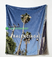 Balenciaga Throw Blankets